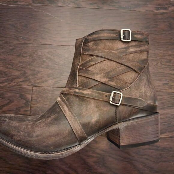 Brand New Freebird Sammi Booties Black - Picture 4 of 6